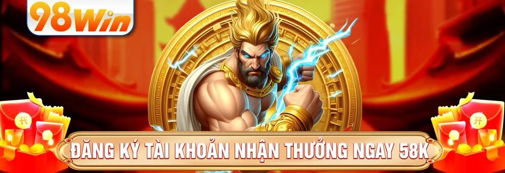 Tiền thưởng chào mừng lớn với biểu tượng cúp vô địch, thể hiện ưu đãi cho người chơi mới